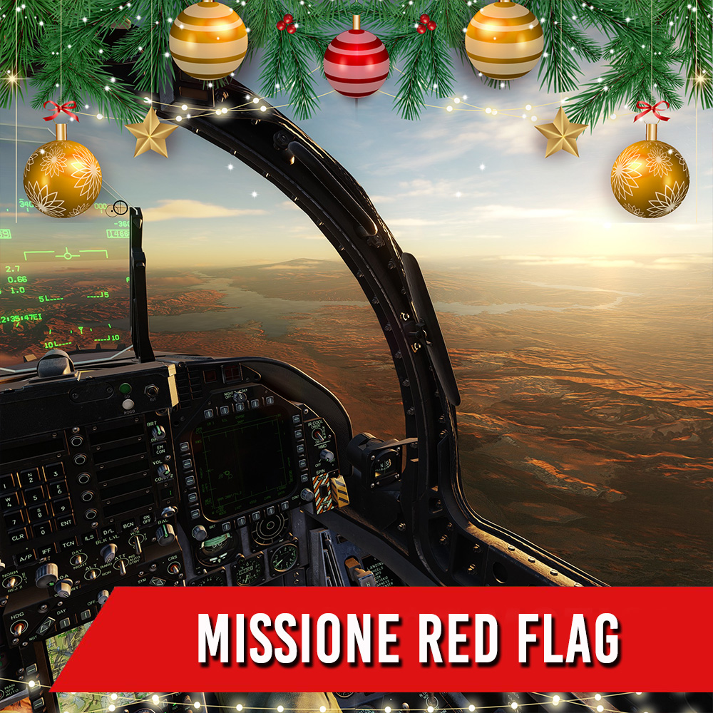 MISSIONE RED FLAG <br>  2 PILOTI <br>  90 MIN